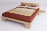 Haru Air Einzelbett aus massiver Buche mit japanischer Tatami-Matte