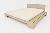 Japanese Zen Double to Super King Bed in Solid Beech Wood with Tatami