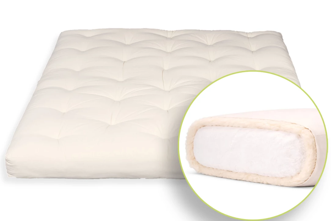Hochwertiger japanischer Futon mit Wolle und Baumwollfüllung