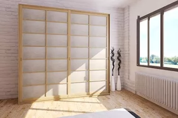Create your own custom wardrobe with sliding doors