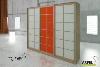 Configuratore 3D per Armadi Giapponesi con Ante Scorrevoli