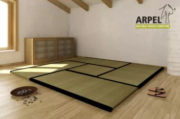 Tatami Giapponesi Realizzati a Mano in Paglia di Riso e Giunco