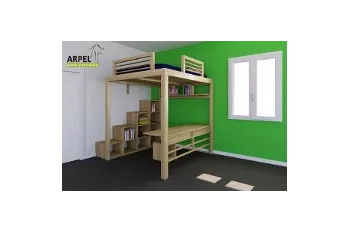 Lits à mezzanine et accessoires ligne KU-BE