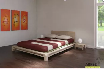 Bespoke Solid Beech Wood Japanese Beds