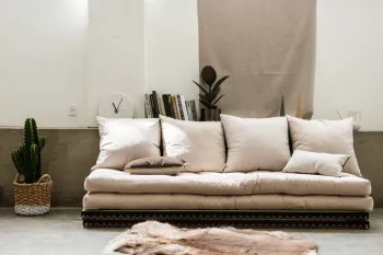 Poltrone e Divani Letto realizzati con materassi Futon in stile giapponese 