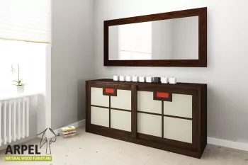 Meubles Shoji avec portes coulissantes de style japonais.