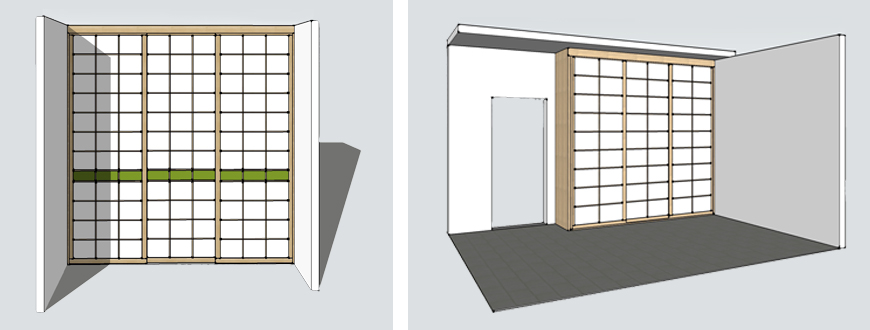 cabina armadio non calpestabile