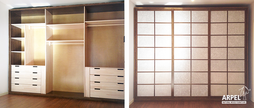 armadi su misura a 3 ante scorrevoli