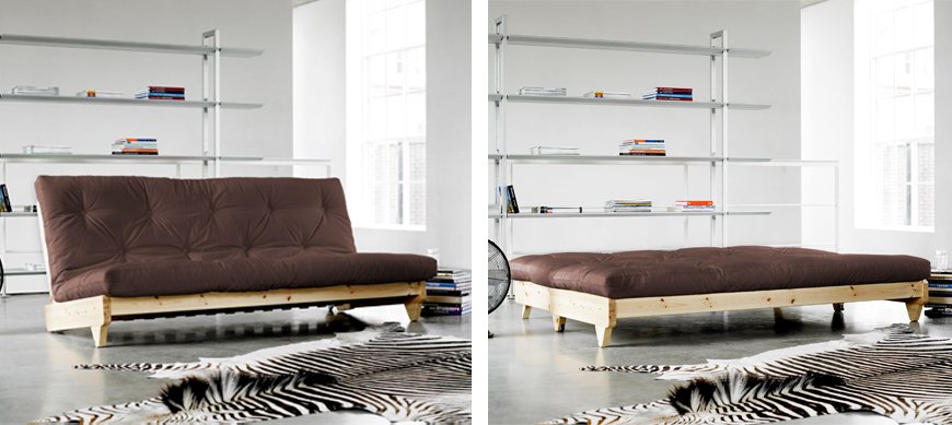 divano letto fresh in legno