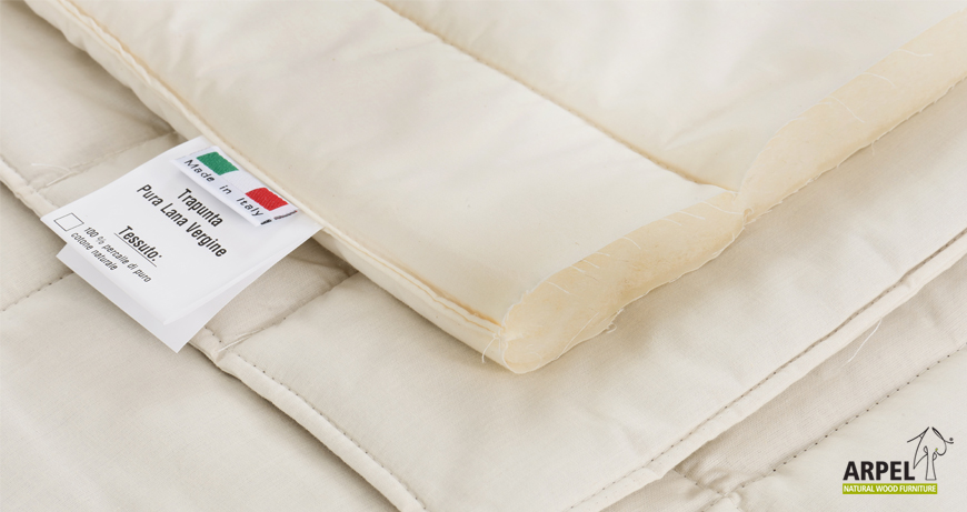 trapunte con imbottitura naturale Arpel