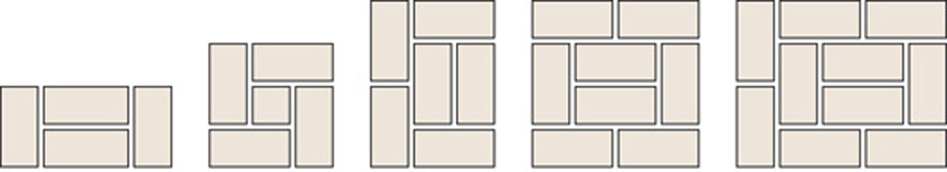 composizioni di pavimenti di tatami