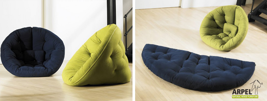 Poltrona futon Nest