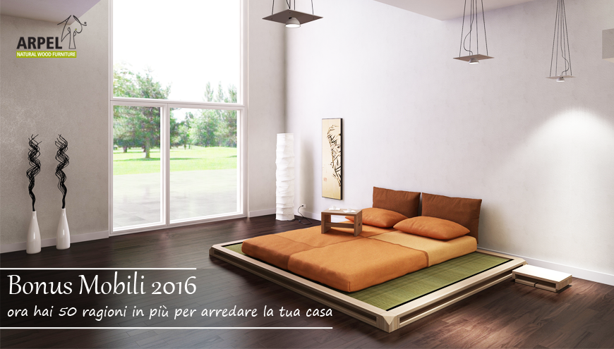 bonus mobili 2016 - Arpel