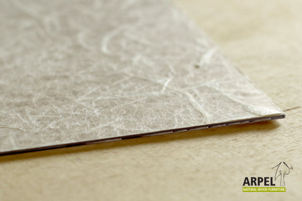 carta di riso su pannello di policarbonato