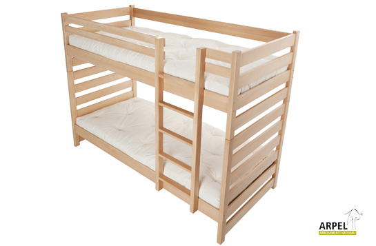 Camere per bambini in legno ecologico