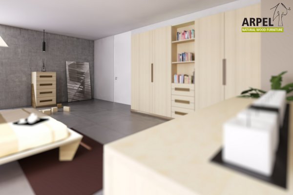 Camera da letto Origami